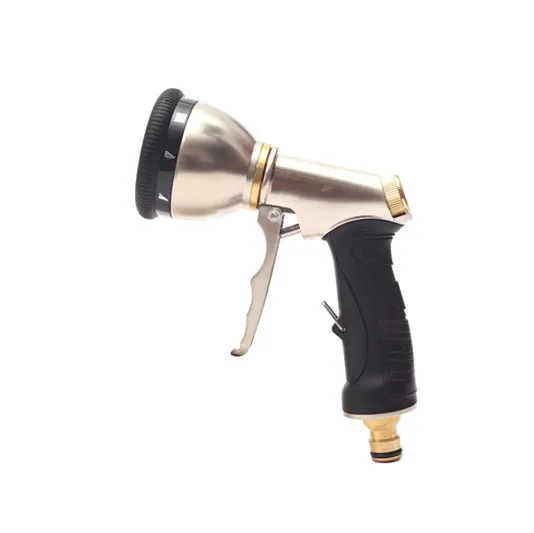 Manufacturers Direct Selling Household Electroplated Alloy High Pressure Multi-functional Car Washing Gun Tool Garden Spraying 9
Manufacturers Direct Selling Household Electroplated Alloy High Pressure Multi-functional Car Washing Gun Tool Garden Spraying 9