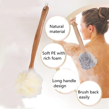 2Pcs Bath Brush Suitable for Exfoliating-Long Handle Rear Cleaner, Bath Ball, Suitable for Male and Female Body, Spa Washing Bac
2Pcs Bath Brush Suitable for Exfoliating-Long Handle Rear Cleaner, Bath Ball, Suitable for Male and Female Body, Spa Washing Bac