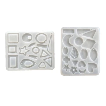 Crystal Epoxy Resin Mold Geometry Pendant Casting Silicone Mould DIY Making Tool R2LE
Crystal Epoxy Resin Mold Geometry Pendant Casting Silicone Mould DIY Making Tool R2LE