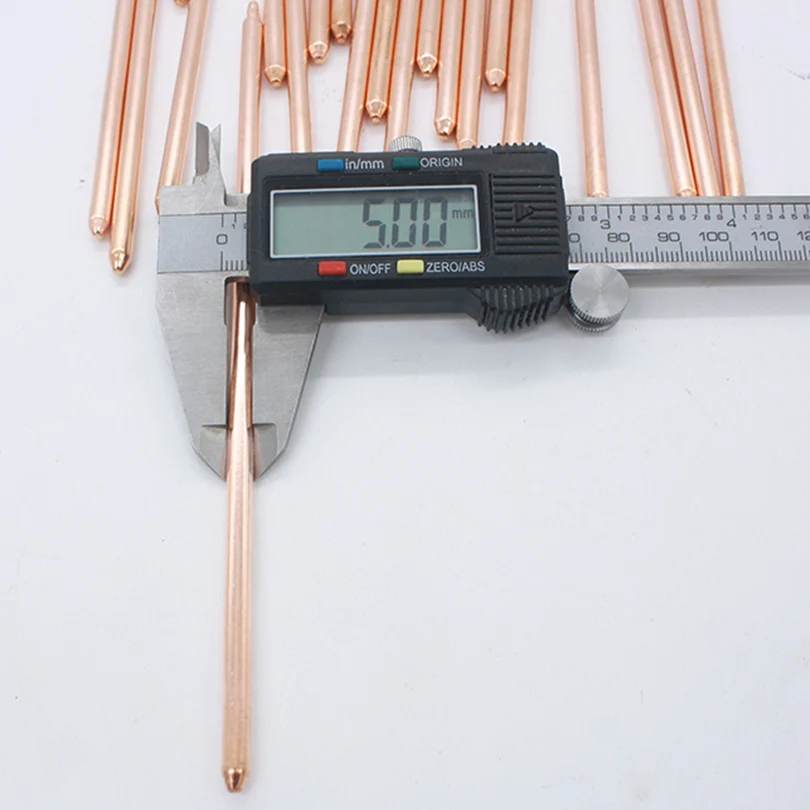 JUULASEN Diameter 5mm Laptop PC DIY CPU Radiator Cooling Exchanger Efficient Conduction Cylinder Copper Tube Heat Pipe
JUULASEN Diameter 5mm Laptop PC DIY CPU Radiator Cooling Exchanger Efficient Conduction Cylinder Copper Tube Heat Pipe