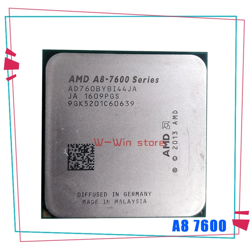 AMD A8-Series A8-7600 A8 7600 3 1 ГГц Quad-Core AD7600YBI44JA AD760BYBI44JA гнездо FM2 + | Компьютеры и офис