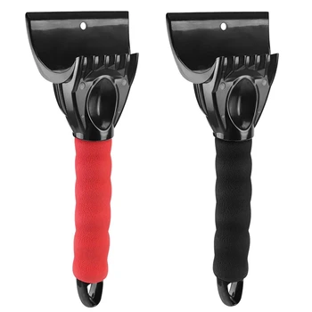 Car Ice Scraper for Windshield (2 Pack), Heavy-Duty Frost Snow Ice Removal for Windows, Use in All Winter Conditions, Easily Sto
Car Ice Scraper for Windshield (2 Pack), Heavy-Duty Frost Snow Ice Removal for Windows, Use in All Winter Conditions, Easily Sto