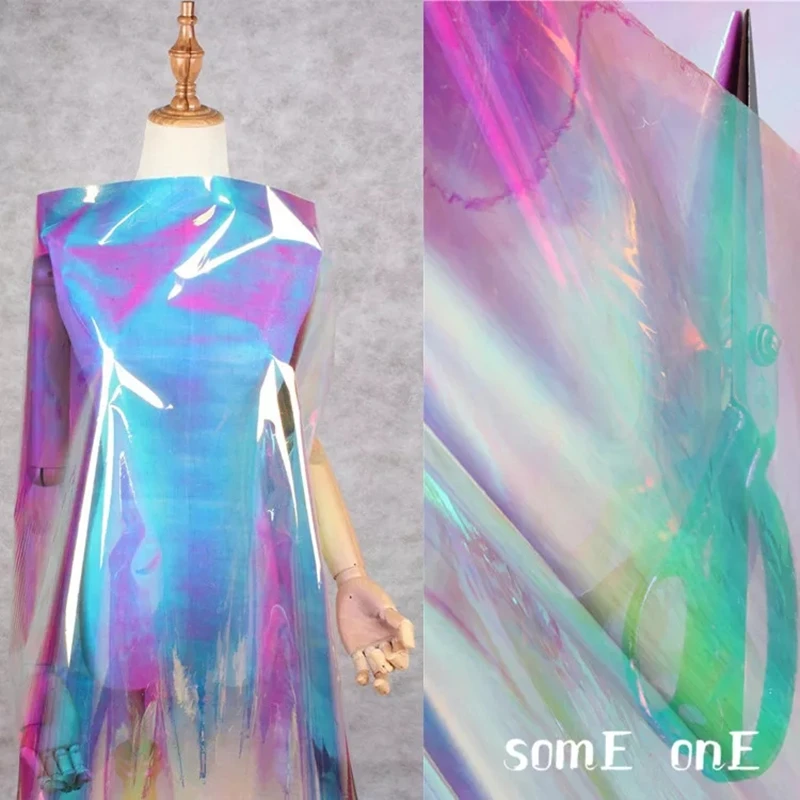 0.2mm Imported Colorful PVC TPU Fabric DIY Waterproof Clothes Crystal Bags Rainbow Fluorescent film Walking show Designer Fabric
0.2mm Imported Colorful PVC TPU Fabric DIY Waterproof Clothes Crystal Bags Rainbow Fluorescent film Walking show Designer Fabric
