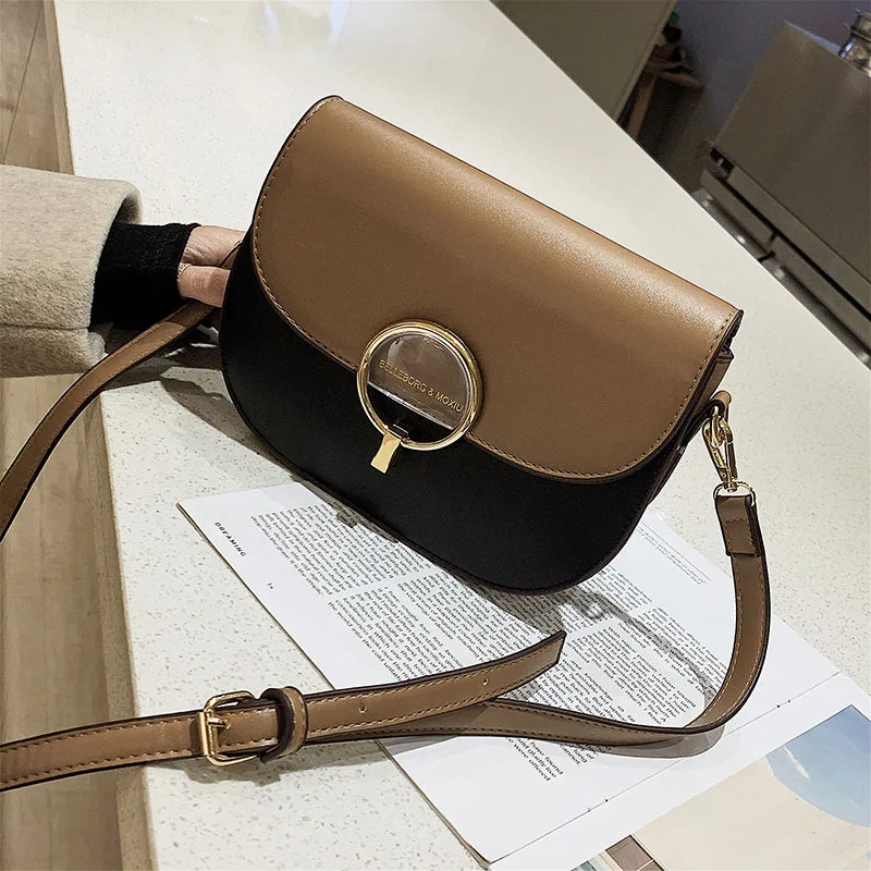 2019 New Style Early Spring Shell-Type Contrast Color Square Sling Bag Circular Ring Lock Shoulder WOMEN'S Bag
2019 New Style Early Spring Shell-Type Contrast Color Square Sling Bag Circular Ring Lock Shoulder WOMEN'S Bag