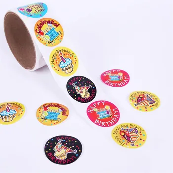 One Roll Creative Adhesive Tape 100pcs Fashion Birthday Party Sticker For Kids Great Gift Colorful Stationery Sticker Toy
One Roll Creative Adhesive Tape 100pcs Fashion Birthday Party Sticker For Kids Great Gift Colorful Stationery Sticker Toy