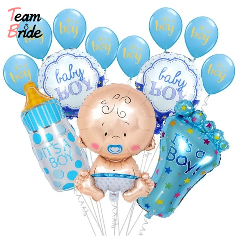 Team bride 1 Set It's A Boy/Girl Foil Latex Balloon Set Baby Bottle Feet Balloon Baby Shower Birthday Helium Balloons Party
Team bride 1 Set It's A Boy/Girl Foil Latex Balloon Set Baby Bottle Feet Balloon Baby Shower Birthday Helium Balloons Party
