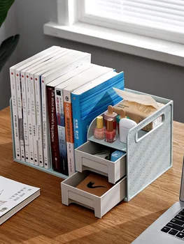Office Desk Surface Panel Document Storage Rack Bookshelf Student Desk Multi-layer Drawer-type Sundries Book Storage Racks PE
Office Desk Surface Panel Document Storage Rack Bookshelf Student Desk Multi-layer Drawer-type Sundries Book Storage Racks PE