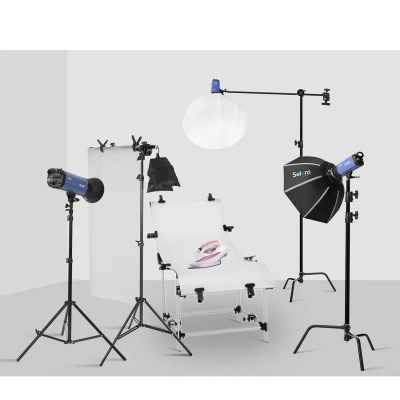 Selens Reflector Boom Arm Stand with Extendable Holder Arm Light Stands for Photo Studio Lighting Photography Selens Reflector Boom Arm Stand with Extendable Holder Arm Light Stands for Photo Studio Lighting Photography