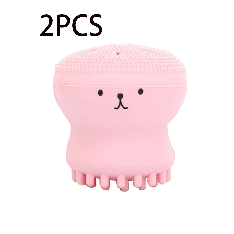 2 pc Silicone Face Cleansing Brush Facial Cleanser Pore Cleaner Exfoliator Face Scrub Washing Brush Skin Care Massage Wash PTSC
2 pc Silicone Face Cleansing Brush Facial Cleanser Pore Cleaner Exfoliator Face Scrub Washing Brush Skin Care Massage Wash PTSC