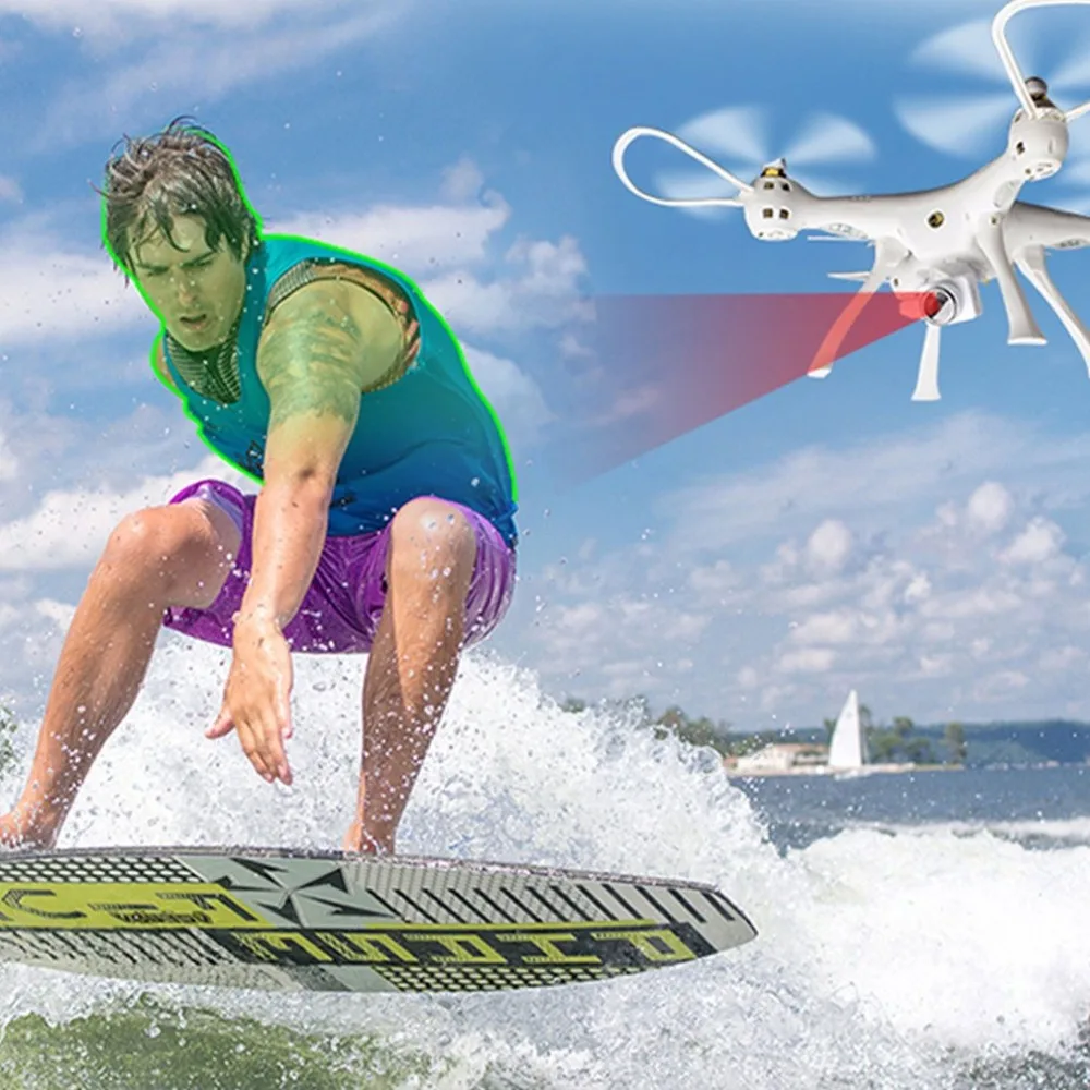 OCDAY W8 2.4G RC Drone with 720/1080 Camera 4CH 6-Axis Mini Quadrocopter Built-in GPS Headless Mode Altitude Hold Wifi FPV Drone
OCDAY W8 2.4G RC Drone with 720/1080 Camera 4CH 6-Axis Mini Quadrocopter Built-in GPS Headless Mode Altitude Hold Wifi FPV Drone