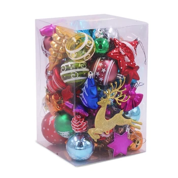 60-70 Pcs/Set Christmas Tree Creative Decorations Balls Boxes Of Christmas Snowflakes and Packages Ornament Decorative Ornaments
60-70 Pcs/Set Christmas Tree Creative Decorations Balls Boxes Of Christmas Snowflakes and Packages Ornament Decorative Ornaments