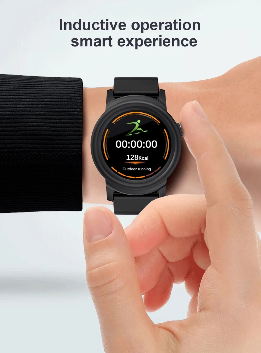 Men Smart Watch Women IP67 Waterproof Heart Rate Monitor Wristwatch Sport Pedometer Fitness Tracker Smartwatch for Android IOS   (5)