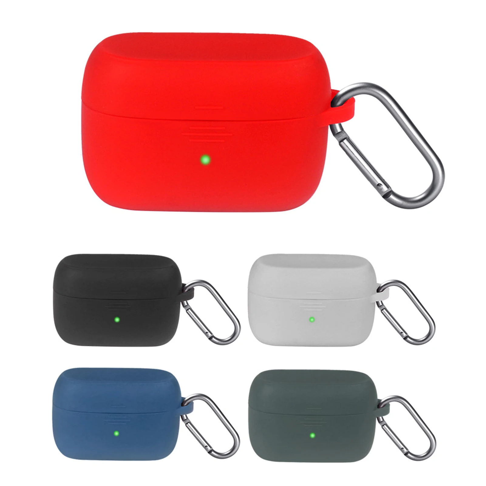 For Jabra Jabra 85t Wireless Bluetooth Earphone Protective Case Shockproof Dustproof Earbuds Silicone Cover Shell with Carabiner
For Jabra Jabra 85t Wireless Bluetooth Earphone Protective Case Shockproof Dustproof Earbuds Silicone Cover Shell with Carabiner