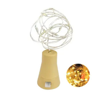 10LED Solar Powered Wine Bottle Lights Romantic Cork Fairy Lights Christmas Light LED Copper Garland Wire Fairy String Lights
10LED Solar Powered Wine Bottle Lights Romantic Cork Fairy Lights Christmas Light LED Copper Garland Wire Fairy String Lights