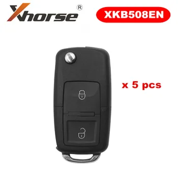 XHORSE XKB508EN B5 Style 2 Buttons Wire Universal Remote Key for VVDI Key Tool / VVDI2(English Version) 5pcs/lot
XHORSE XKB508EN B5 Style 2 Buttons Wire Universal Remote Key for VVDI Key Tool / VVDI2(English Version) 5pcs/lot