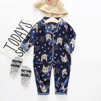 Baby Pajamas Kids Girls Boys Cartoon Cat Print Sleepwear Set Long Sleeve Blouse Tops+Pants Pajamas Summer Child Nightclothes Set
Baby Pajamas Kids Girls Boys Cartoon Cat Print Sleepwear Set Long Sleeve Blouse Tops+Pants Pajamas Summer Child Nightclothes Set