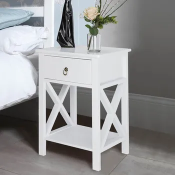 Bedside Table Cabinet Bedroom Locker Economical Small Apartment Bedroom Nightstands Modern Coffee Table with Drawer White
Bedside Table Cabinet Bedroom Locker Economical Small Apartment Bedroom Nightstands Modern Coffee Table with Drawer White