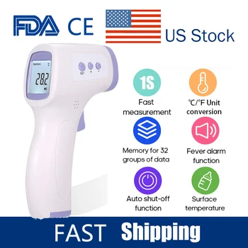 Oversea non-contact Infrared IR temperature infrared temperature meter Digital temperature gun LCD Display termometro
Oversea non-contact Infrared IR temperature infrared temperature meter Digital temperature gun LCD Display termometro