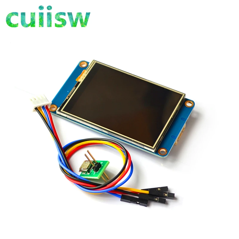Nextion 2.4" TFT 320 x 240 Resistive Touch Screen USART UART HMI Serial LCD Module Display For Arduino Raspberry NX3224T024
Nextion 2.4" TFT 320 x 240 Resistive Touch Screen USART UART HMI Serial LCD Module Display For Arduino Raspberry NX3224T024