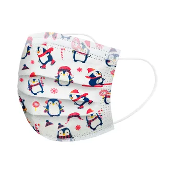 30/50pc Cartoon Penguin Print Children Mask Outdoor Protect Kids 3 Layer Dustproof Facemask Boy Girl Christmas Print Mascarilla
30/50pc Cartoon Penguin Print Children Mask Outdoor Protect Kids 3 Layer Dustproof Facemask Boy Girl Christmas Print Mascarilla