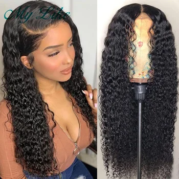 My Like Kinky Curly Lace Front Human Hair Wig Brazilian Non Remy Curly Lace Front Wigs for Black Women 13x4 Lace Frontal Wigs
My Like Kinky Curly Lace Front Human Hair Wig Brazilian Non Remy Curly Lace Front Wigs for Black Women 13x4 Lace Frontal Wigs