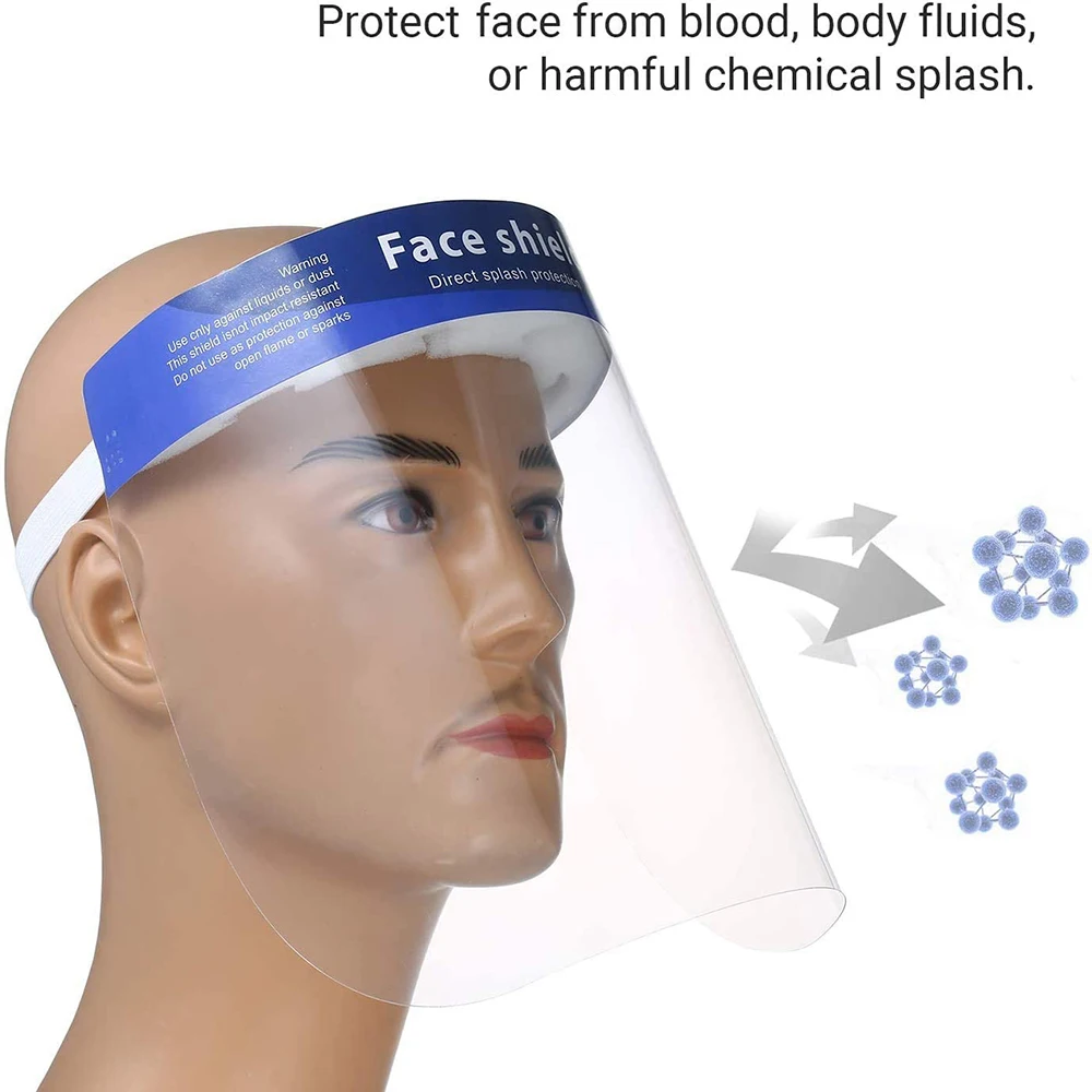 Fast Shipping! Protective Mask Face Shield PET Anti-fog Anti-splash Safety Mask cycling cap Fluid Resistant Full Face Mask
Fast Shipping! Protective Mask Face Shield PET Anti-fog Anti-splash Safety Mask cycling cap Fluid Resistant Full Face Mask