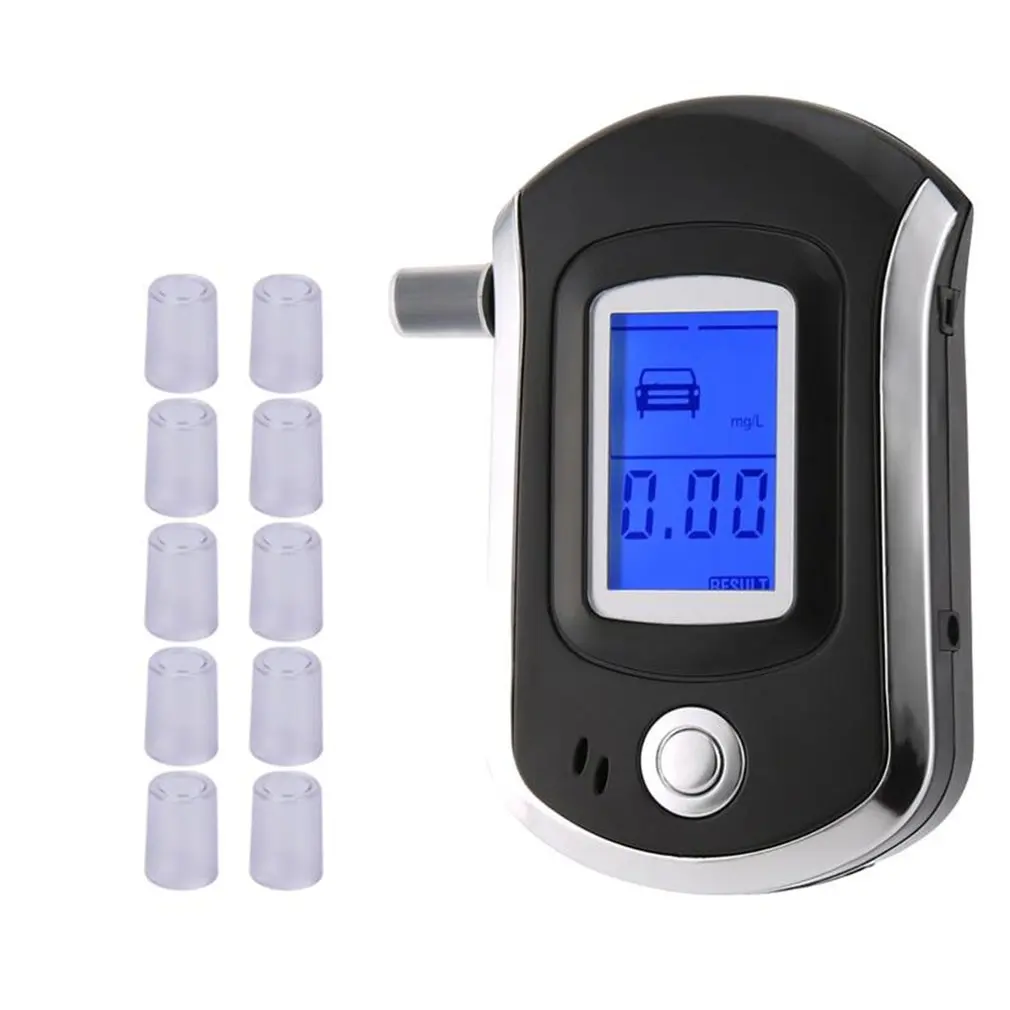AT-6000 High Accuracy Portable Alcohol Tester Digital Display Breathalyzer Alcometer Mini Alcohol Test Card Diagnostic Tool
AT-6000 High Accuracy Portable Alcohol Tester Digital Display Breathalyzer Alcometer Mini Alcohol Test Card Diagnostic Tool