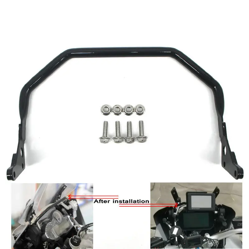 BIKE GP Navigation GPS Bracket for BMW R1250GS ADV R1200GS LC ADV 12MM Extension Bar Phone Holder Stand Motorcycle Accessories
BIKE GP Navigation GPS Bracket for BMW R1250GS ADV R1200GS LC ADV 12MM Extension Bar Phone Holder Stand Motorcycle Accessories