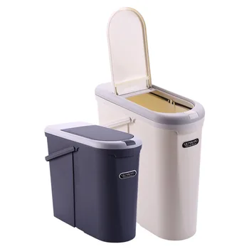 Bathroom Gap Stand Trash Bin Kitchen Corner Waste Bin Press Opening Cover Garbage Can for Recycling Large Capacity Home Storage
Bathroom Gap Stand Trash Bin Kitchen Corner Waste Bin Press Opening Cover Garbage Can for Recycling Large Capacity Home Storage