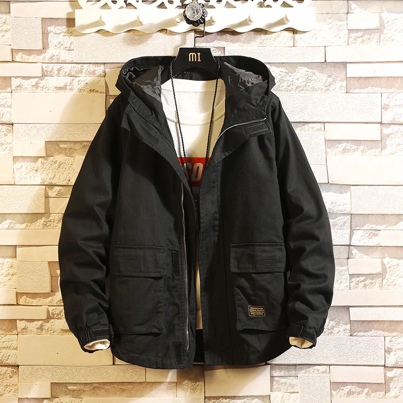 Brand Fashion Cargo With bigger Pocket Jacket Men 2019 Autumn Spring Patchwork Japan Style Clothing Plus ASIAN SIZE M-5XL
Brand Fashion Cargo With bigger Pocket Jacket Men 2019 Autumn Spring Patchwork Japan Style Clothing Plus ASIAN SIZE M-5XL