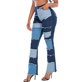 Patch Flare Jeans Women Stretch High Waisted Boho Bell Bottom Jeans 2020 Autumn Winter Ladies Sexy Skinny Denim Pants
Patch Flare Jeans Women Stretch High Waisted Boho Bell Bottom Jeans 2020 Autumn Winter Ladies Sexy Skinny Denim Pants