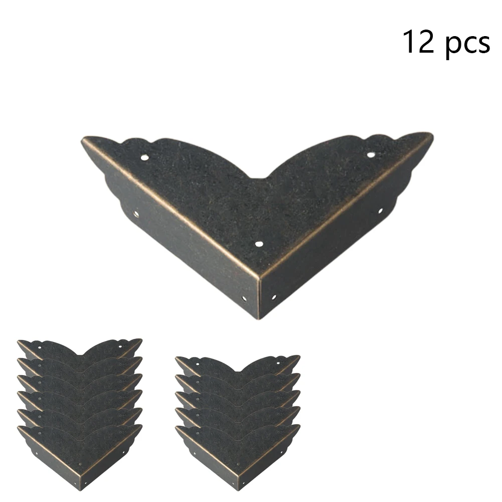 12pcs Edge Protector Corner Guard Furniture Accessories Cabinet Metal Box Desk Safety Bumpers Retro Home Decor Crafts Antique
12pcs Edge Protector Corner Guard Furniture Accessories Cabinet Metal Box Desk Safety Bumpers Retro Home Decor Crafts Antique