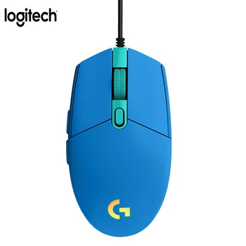 Logitech G102 LIGHTSYNC Gaming Mouse 8000DPI Adjustable RGB Backlight Customizing 6 Buttons USB Wired Gamer Mice For PC Laptop
Logitech G102 LIGHTSYNC Gaming Mouse 8000DPI Adjustable RGB Backlight Customizing 6 Buttons USB Wired Gamer Mice For PC Laptop