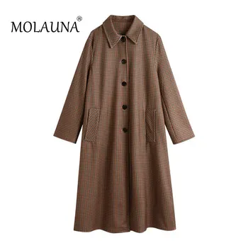 2020 Office Ladies Notched Collar Plaid Women Blazer Double Breasted Autumn Jacket 2020 Casual Pockets Female Suits Coat
2020 Office Ladies Notched Collar Plaid Women Blazer Double Breasted Autumn Jacket 2020 Casual Pockets Female Suits Coat