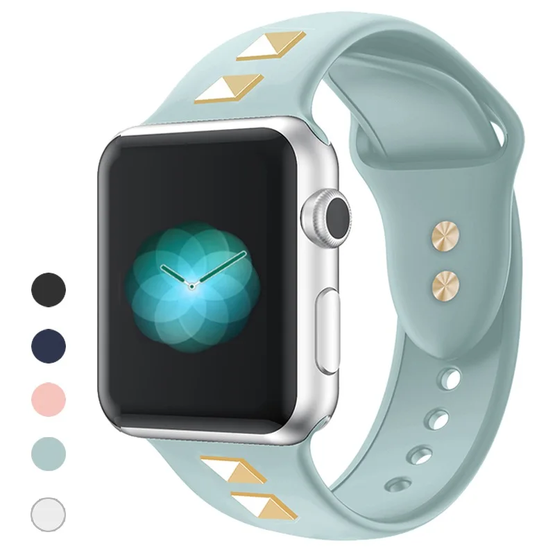 soft Silicone Sports Band for Apple Watch 5 4 3 2 1 38MM 42MM Bands Rubber Watchband Strap for Iwatch series 4 5 40mm 44mm
soft Silicone Sports Band for Apple Watch 5 4 3 2 1 38MM 42MM Bands Rubber Watchband Strap for Iwatch series 4 5 40mm 44mm