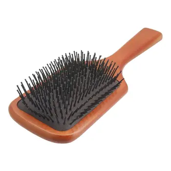 Pro Nylon Hair Brush Massage Scalp Comb Anti-Static Care Wood Handle Combs GXMC 
Pro Nylon Hair Brush Massage Scalp Comb Anti-Static Care Wood Handle Combs GXMC