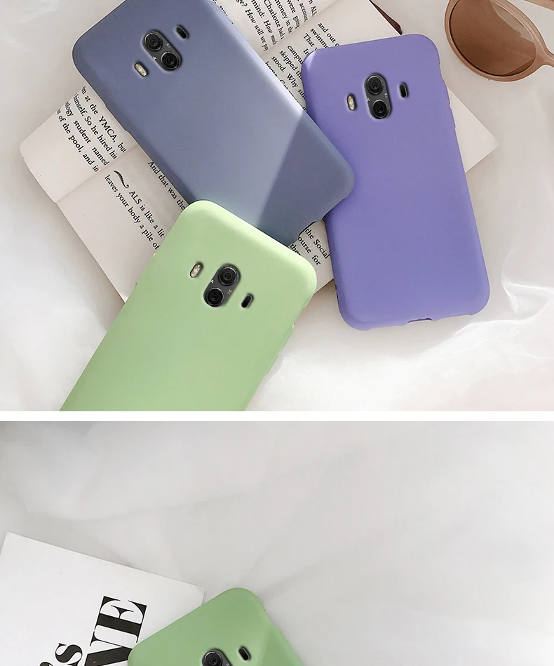 华为mate10手机壳液态硅胶mate9抹茶绿ins网红同款全包边mate10pro超薄磨砂夏天ma_08