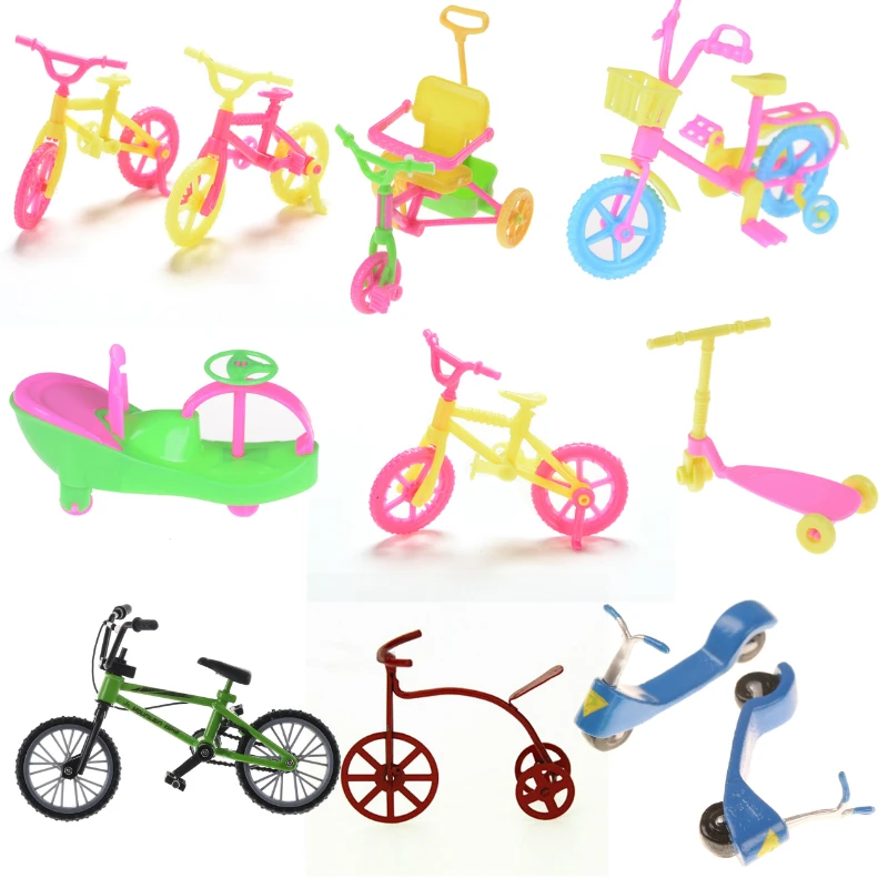Mixed Style Doll Accessories Bicycle Bike/Scooter Outdoor Sports Toy for Barbie Doll Dollhouse Ken Kids Gift Set
Mixed Style Doll Accessories Bicycle Bike/Scooter Outdoor Sports Toy for Barbie Doll Dollhouse Ken Kids Gift Set