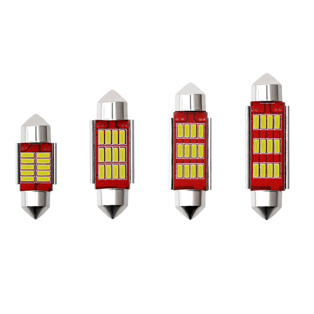 2x 4014 C10W C5W LED Canbus Festoon 31mm 36mm 39mm 41mm for Car Bulb Interior Reading Light License Plate Lamp White Free Error 
2x 4014 C10W C5W LED Canbus Festoon 31mm 36mm 39mm 41mm for Car Bulb Interior Reading Light License Plate Lamp White Free Error