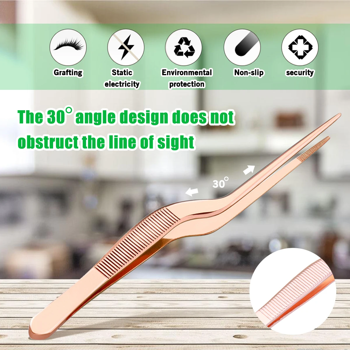 Seafood Tools Stainless Steel BBQ Tweezers Kitchen Accessory BBQ Grill Food Tongs Clip Chef Cooking Restaurant Kitchen Tool
Seafood Tools Stainless Steel BBQ Tweezers Kitchen Accessory BBQ Grill Food Tongs Clip Chef Cooking Restaurant Kitchen Tool