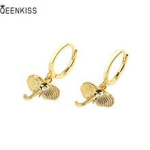 QEENKISS EG6145 Fine Jewelry Wholesale Fashion Woman Girl Birthday Wedding Gift Elephants 18KT Gold White Gold drop Earrings
QEENKISS EG6145 Fine Jewelry Wholesale Fashion Woman Girl Birthday Wedding Gift Elephants 18KT Gold White Gold drop Earrings