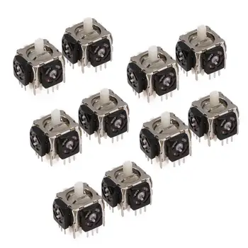 10Pcs/lot for Sony Replacement 3D Analog Joystick Axis Sensor Module 3 Pin for Playstation 3 PS3 3D Controller Repair Parts New
10Pcs/lot for Sony Replacement 3D Analog Joystick Axis Sensor Module 3 Pin for Playstation 3 PS3 3D Controller Repair Parts New