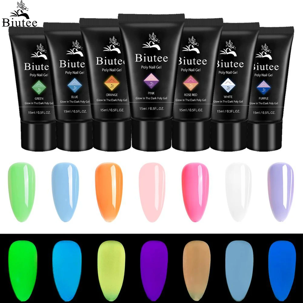 BIUTEE Varnish Lighting Nail Gel Polish Finger Extension Nails Glow in The Dark Flurescent Nude Coloful Yellow Green Polish
BIUTEE Varnish Lighting Nail Gel Polish Finger Extension Nails Glow in The Dark Flurescent Nude Coloful Yellow Green Polish