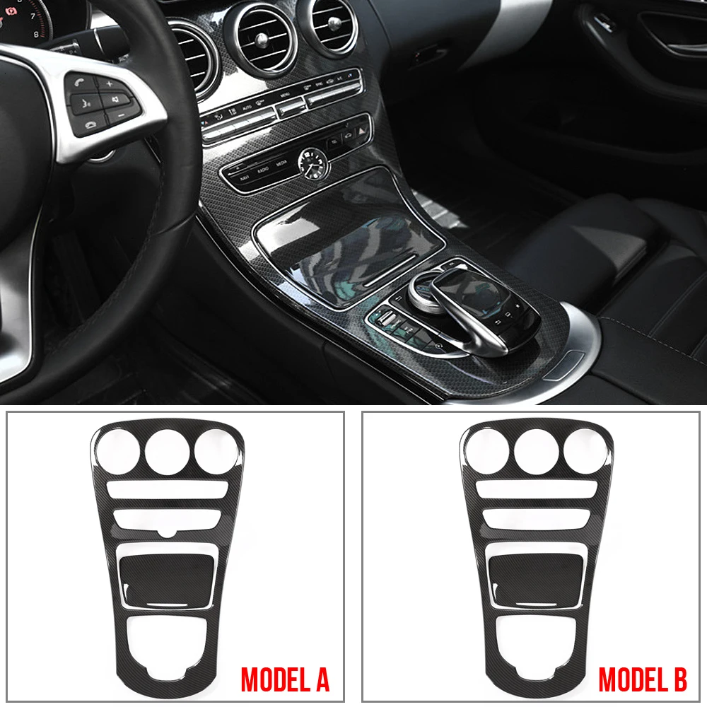 Car ABS Center Console Panel Decoration Cover Trim For Mercedes Benz C Class W205 GLC X253 Carbon Fiber Color Sticker
Car ABS Center Console Panel Decoration Cover Trim For Mercedes Benz C Class W205 GLC X253 Carbon Fiber Color Sticker