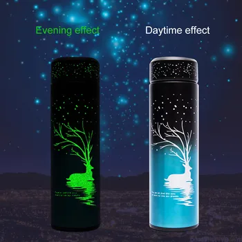 Creative Luminous Double Wall Stainless Steel Vacuum Flasks 500ml Gift Travel Thermocup Thermo Cup Mug Bottle Coffee Tea Thermos
Creative Luminous Double Wall Stainless Steel Vacuum Flasks 500ml Gift Travel Thermocup Thermo Cup Mug Bottle Coffee Tea Thermos