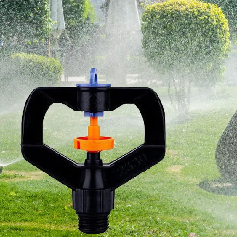 1/2 Inch External Thread Rotary Sprinkler Garden Watering Sprayer 360 Degree Nozzle
1/2 Inch External Thread Rotary Sprinkler Garden Watering Sprayer 360 Degree Nozzle