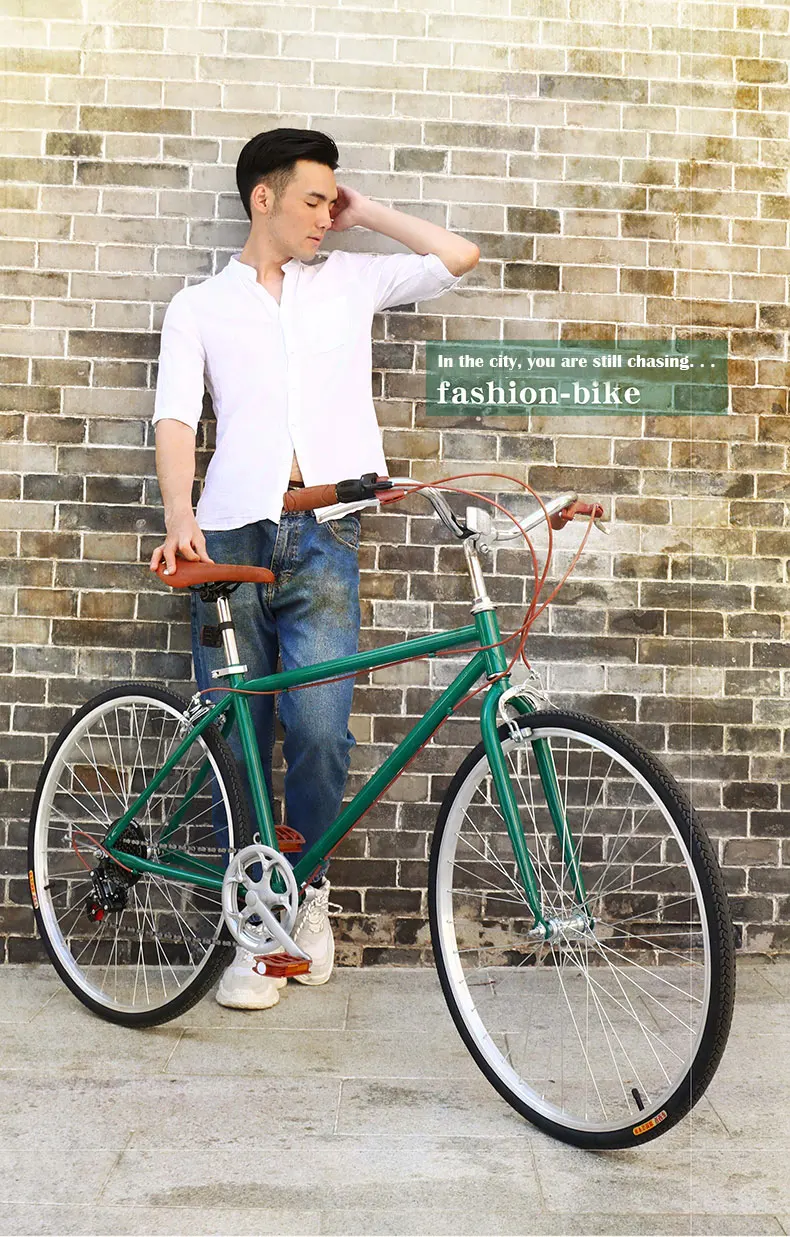 Sale Road Bike 26 inch Retro Variable Speed Light Bicycle Commuter Vintage Adult Student Men And Women Selling 4