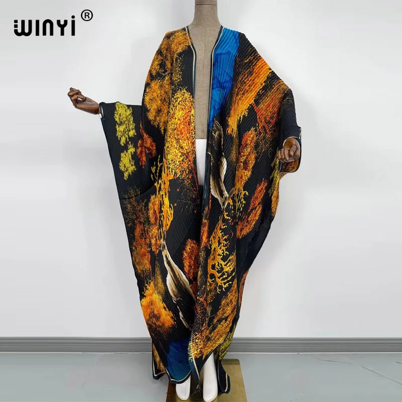 WINYI 2022 Fashion Spring kimono Dress free Size Women's crumple Floral Printed Elegant Casual Vacation Loose Dresses
WINYI 2022 Fashion Spring kimono Dress free Size Women's crumple Floral Printed Elegant Casual Vacation Loose Dresses