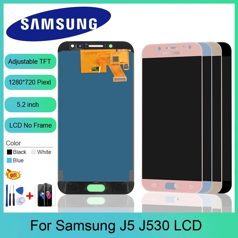 Adjustable LCD Galaxy J530 2017 For Samsung J5 2017 Display Touch Screen Digitizer J5 Pro J530 J530F LCD 5.2'' inch
Adjustable LCD Galaxy J530 2017 For Samsung J5 2017 Display Touch Screen Digitizer J5 Pro J530 J530F LCD 5.2'' inch
