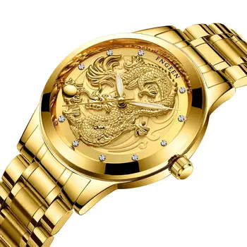 Watch male non-mechanical watch waterproof noctilucent gold quartz ultra-thin steel band watch casual fashion longfeng lovers
Watch male non-mechanical watch waterproof noctilucent gold quartz ultra-thin steel band watch casual fashion longfeng lovers